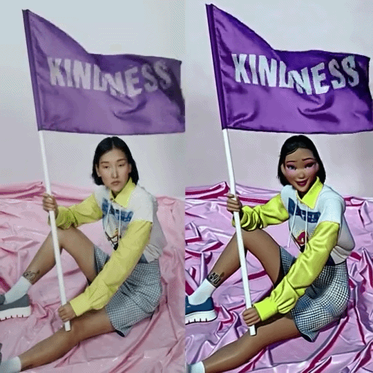 another stable diffusion smooth video init gif cartoon pixar